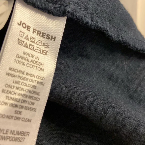 3X Joe Fresh 100% Cotton Top with Crochet Yoke - Picture 7 of 11